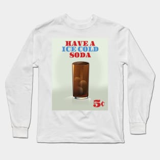 Ice Cold Soda Long Sleeve T-Shirt